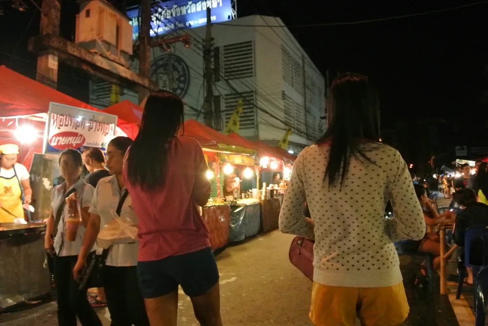 Pasar malam di Hatyai.